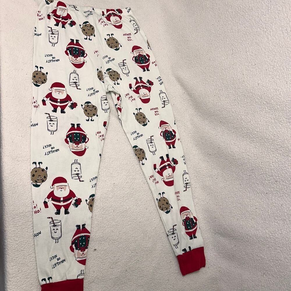 Carters Christmas Pajama Pants Adult Medium Santa Holiday Lounge Sleep Pants - Picture 3 of 6